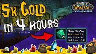 5k in 4 Hours?! SECRET Wotlk Gold Farm Revealed!