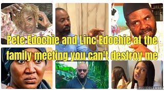 BIG F!GhT between PETE EDOCHIE & LINC EDOCHIE at the FAMILY MEETING my enemies can't destroy me