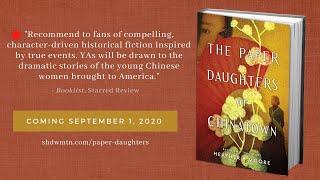 Introducing THE PAPER DAUGHTERS OF CHINATOWN by Heather B. Moore