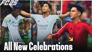 EA Sports FC 25 | All New Celebrations 4K