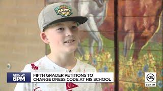 Utah fifth grader successfully petitions to allow hats at his school