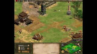 Age of Empires II - Online Commentary Battle - MrDanish177 & Impaler Khan vs. K3yStoNe & nina (2/4)