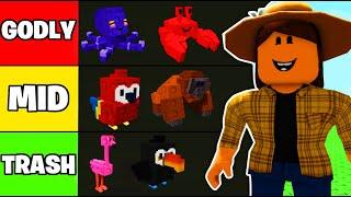 *NEW* GROW A GARDEN PETS TIER LIST! (BEST PETS In GROW A GARDEN SUMMER UPDATE) ROBLOX