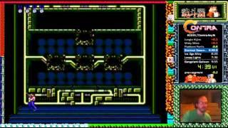 Contra (NES) speedrun - 9:53.793 (WR) by dk28