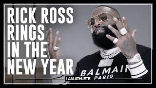 Rick Ross Rings In The New Year | I AM ATHLETE with Brandon Marshall, Chad Johnson & More