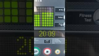 20 min cardio incline power walk after the leg workout. grind dont stop my baby! #ghettobodybuilder