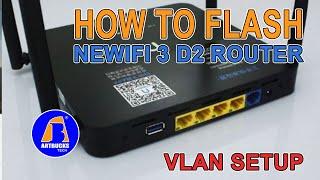 How to Reflash Newifi D2 Router & Vlan Setup using XWRT Firmware