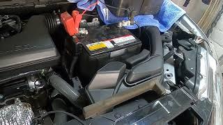 Nissan Rogue X-Trail T32 Battery Replacement Change