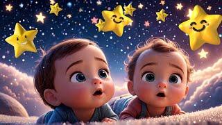 Twinkle Twinkle Little Star + Soothing Music | Best Baby Lullabies - ChoChoTVKids