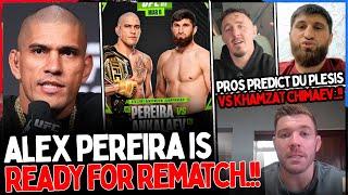Alex Pereira vs Magomed Ankalaev Fight Update!? | DDP vs Khamzat Chimaev Fight Prediction | MMA News