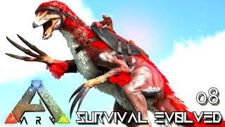 ARK: SURVIVAL EVOLVED: ALPHA THERIZINOSAUR TAMING E08 !!! ( ARK EXTINCTION CORE MODDED )