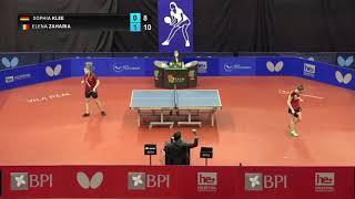Sophia Klee (GER) vs Elena Zaharia (ROU) | U19 R16 | 2021 WTT Youth Contender Vila Real