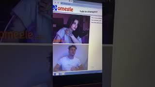 cute girl reaction on a handsome boy on Omegle #reaction #shorts #hot #handsome #shorts #omegle