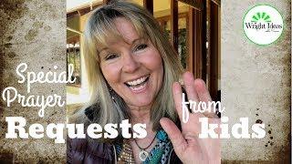 SPECIAL PRAYER REQUESTS (prayer idea for kids ministry)