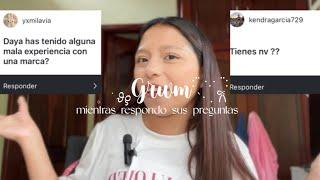 Grwm  + Respondiendo sus preguntas ⋆˚˖° | {tengo novio, skincare, makeup}