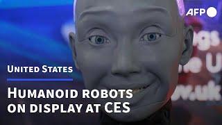 Creepy meets cool in humanoid robots at CES tech show | AFP