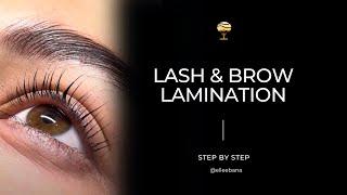 Elleebana Lash and Brow Lamination | Step by Step