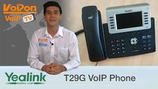 Yealink T29G IP Phone (SIP-T29G) Video Review / Unboxing