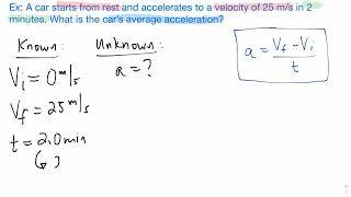 How to Solve for Acceleration (Easy)