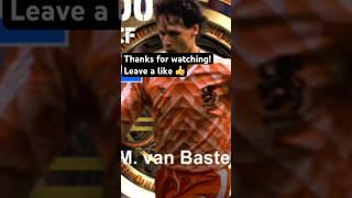 Big time marco van basten passing and link up. #football #playefootball