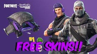 Fortnite Battle Royale - **NEW FREE SKINS** TWITCH PRIME SKINS!! - HAVOC IS SICK!! OG - OLD SCHOOL