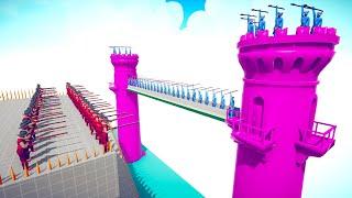 The Pink Tower Capture Tournament | Totally Accurate Battle Simulator TABS