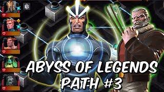 Abyss of Legends Path #3 - Havok, Old Man Logan, Red Skull, Karnak - Marvel Contest of Champions