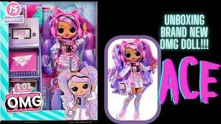 Unboxing and Review NEW LOL OMG Ace Fashion Doll - Adult collector