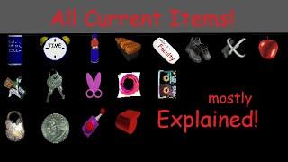 Baldi's Basics: All Items Explained | Remastered & Plus