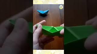 Origami Paper Boat Easy #shorts