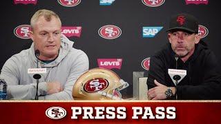 Lynch, Shanahan Discuss Coaching Changes, Offseason Outlook and 2024 Takeaways | 49ers