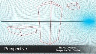 Setting Up a Perspective Grid Guide in Photoshop