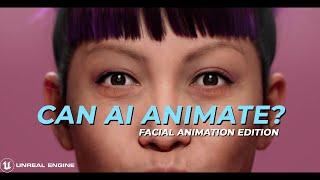 The Future of Facial Animation with AI | Unreal Engine Metahuman