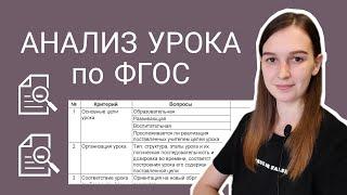 УРОК ПО ФГОС | Основные критерии