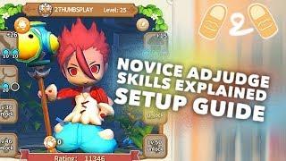 Lumia Saga How to Play as Adjudge Tank Guardian Skills Guide for Beginners Dungeon Battle Mechanics