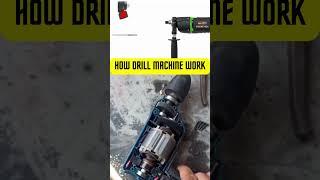 How Drill Machine work #shorts