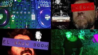 Bass shelter live with El gran boom and Hueske