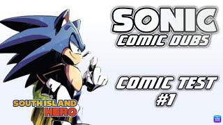 Sonic Comic Dubs - Comic Test #1 - Sonic The Hedgehog