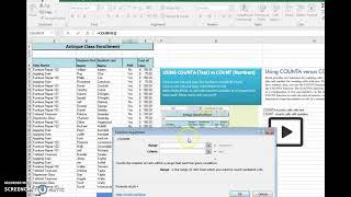 countif function Excel