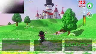 Super Mario Odyssey - Nintendo Switch 2 - FPS and Resolution - Small Test
