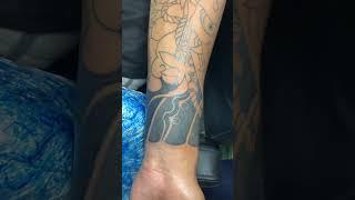 Background tattoo #tattooideas #tattooartist #tattoodesign #shorts  #peng #tattooart #shorttattoo