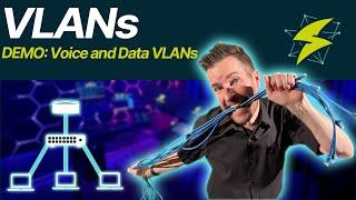 CCNA LANs 3-9: DEMO: Voice and Data VLANs