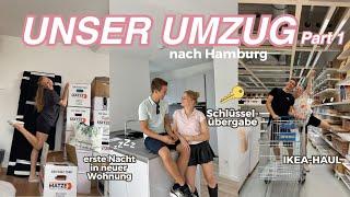 UMZUGSTAG 1: Schlüsselübergabe, Ikea-Haul, erste Nacht in der neuen Wohnung… // Moving Diaries Ep. 5