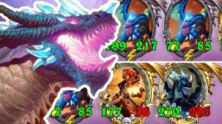 Making a Huge Dragon Build With One Golden Combo | Dogdog Hearthstone Battlegrounds