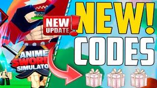 Update 11! ANIME SWORD SIMULATOR CODES || CODES FOR ROBLOX ANIME SWORD SIMULATOR