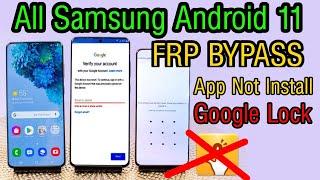 All Samsung Android 11 | Latest Security | FRP BYPASS | Verifing Your Account Fix Free