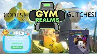 New *CANDYLAND UPDATE* ANOTHER CODE + GLITCH in  Gym Realms! (Roblox)