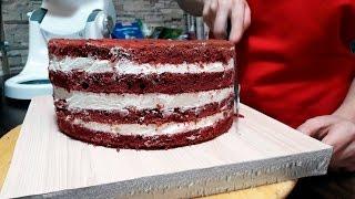 Красный бархат и крем Чиз рецепт / Red velvet and cream cheese recipe - Я - ТОРТодел!