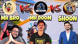 MR BRO VS MR DOOM VS SHOON || ERANGEL MAP SAME LOBBY || PUBG MOBILE SRI LANKA || BOMTA gaming