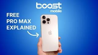 Boost Mobile's Free iPhone 16 Pro Max Deal: Explained!